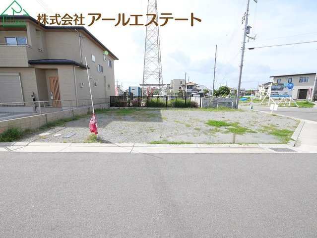 加古川市加古川町稲屋　　売土地の前面道路含む現地写真
