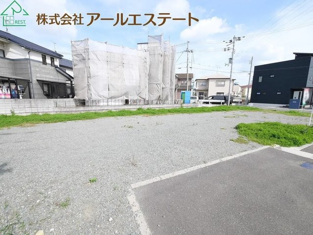 加古川市加古川町稲屋　　売土地の前面道路含む現地写真