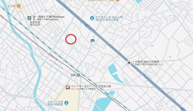 マンハイム加古川　　山陽電鉄「別府駅」徒歩7分の地図