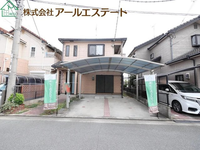 加古川市野口町長砂　　中古戸建の前面道路含む現地写真