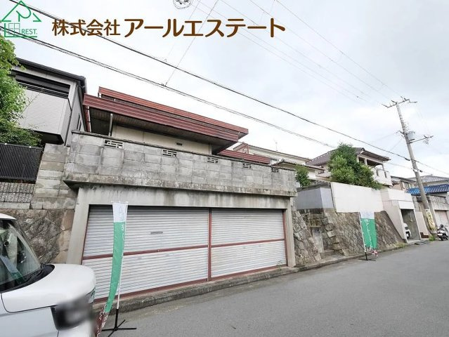 加古川市野口町北野　　売土地の前面道路含む現地写真