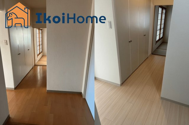 明石市田町2丁目　中古のトイレ|●年中無休・当日予約可●リフォーム事例：床の色の貼替　住宅ローン利用可