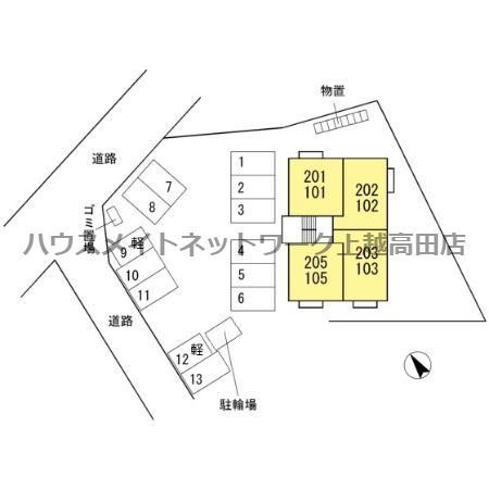 Ｇｌａｎｚ-Ｋの区画図|配置図