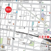 祝　成約済み　ライオンズマンション八王子南町　八王子市　中古マンションの地図|～仲介手数料無料☆八王子ひなた不動産～ライオンズマンション八王子南町
