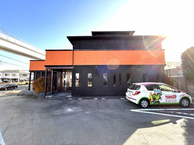 長久手市杁ヶ池貸店舗の駐車場