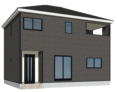 【外観パース】 | クレイドルガーデン山梨市小原東第3　2号棟 | 外観パースです