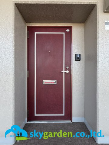 ヴァンハウス湘南平塚の玄関