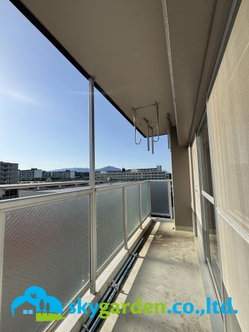 ヴァンハウス湘南平塚のバルコニー