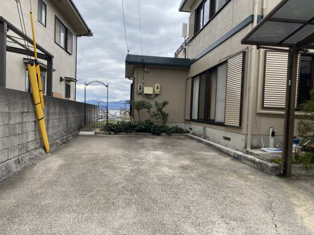 中古戸建の駐車場