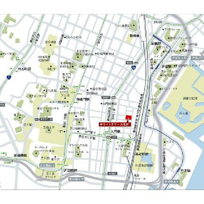 【地図】 | Ｗｈｉｔｅ　Ｔｏｗｅｒ　Ｈａｍａｍａｔｓｕｃｈｏ 