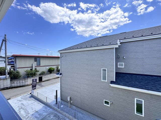 新築　高崎市上小鳥町3期　1号棟の展望|現地写真　新築　高崎市上小鳥町3期