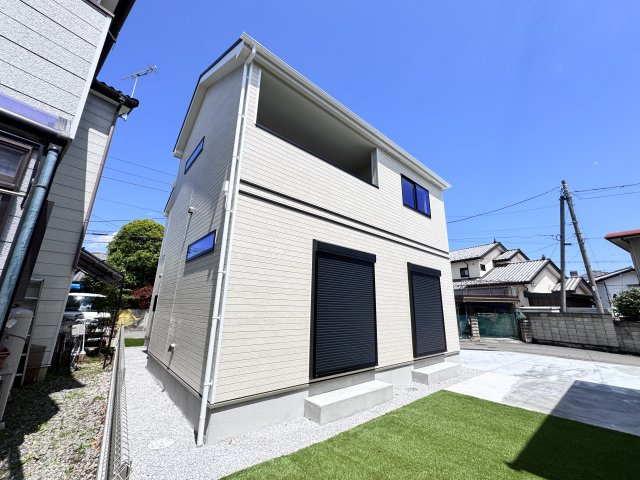 新築　高崎市上小鳥町3期　1号棟の外観|現地写真　新築　高崎市上小鳥町3期