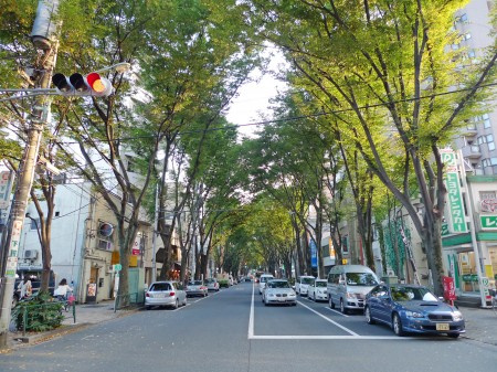 杉並区荻窪３丁目のアパートの周辺