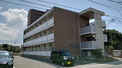 【外観】 | レオパレスアテナⅠ | 落ち着いた雰囲気の外観です