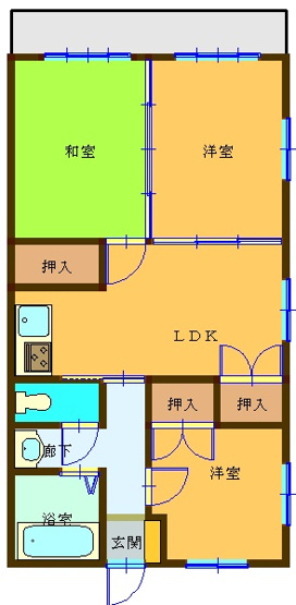 【間取り】