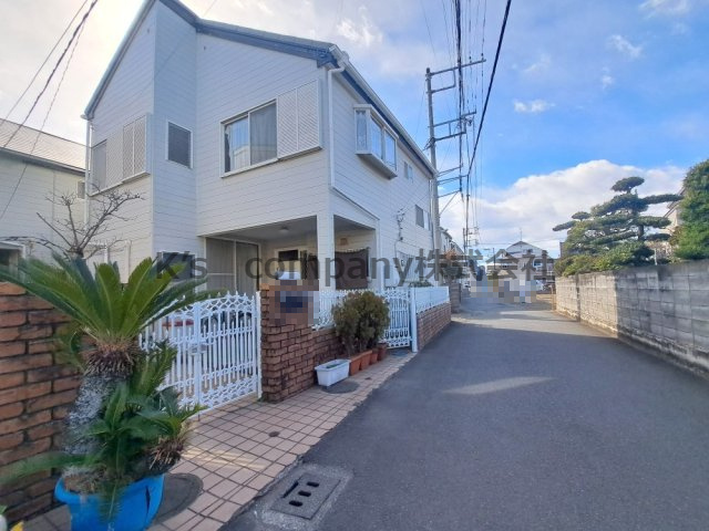 ◎茅ヶ崎市東海岸北5丁目　建築条件なし　売地の前面道路含む現地写真|前面道路の様子です◇