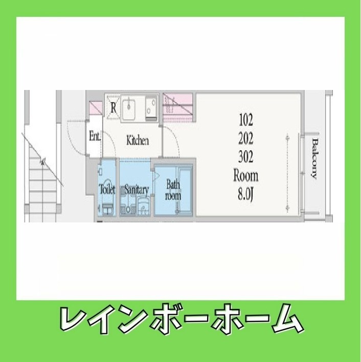 オートロック♪省エネ性能ラベル♪の間取り