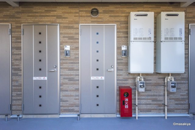 ラ　ペジーブルのエントランス