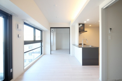 【居間・リビング】 | S-RESIDENCE福島diverse | おしゃれなリビングです