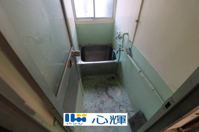 【浴室】 | 北琴芝1丁目・平屋（20坪） | 脱衣所無し。