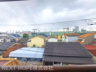 【展望】 | 尼崎市金楽寺町２丁目中古戸建　シャッター付き車庫有り | ３階バルコニーからの眺望です♪周囲からの目線も気になりません！！