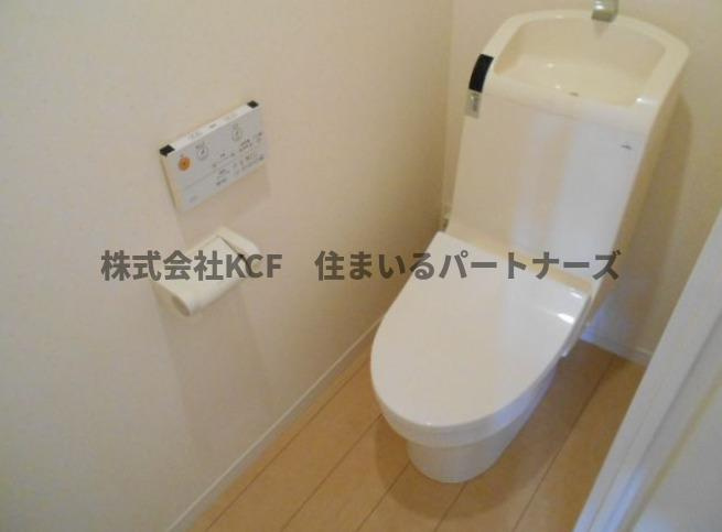 プレミアムステージ久留米中央公園のトイレ|シンプルで使いやすいトイレです