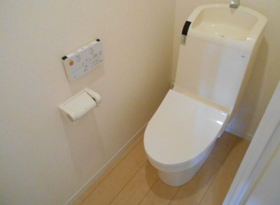 【トイレ】 | プレミアムステージ久留米中央公園 | シンプルで使いやすいトイレです