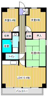 【間取り】 | メゾンイソップ新松戸