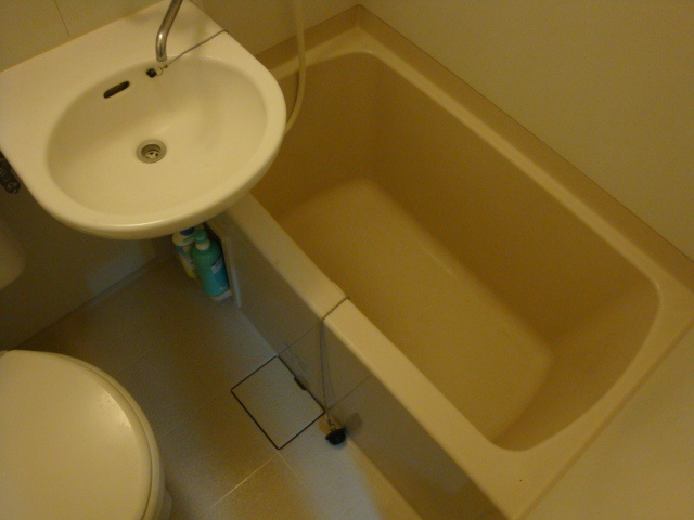 スプリング逆瀬川の浴室