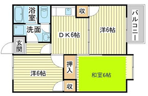 AMBER　PEARLの間取り