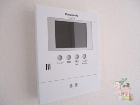 シャーメゾン晟（アキラ）のセキュリティ|カメラ付インターホン