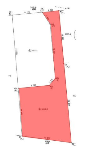 【土地図】 | 都城市若葉町 売土地