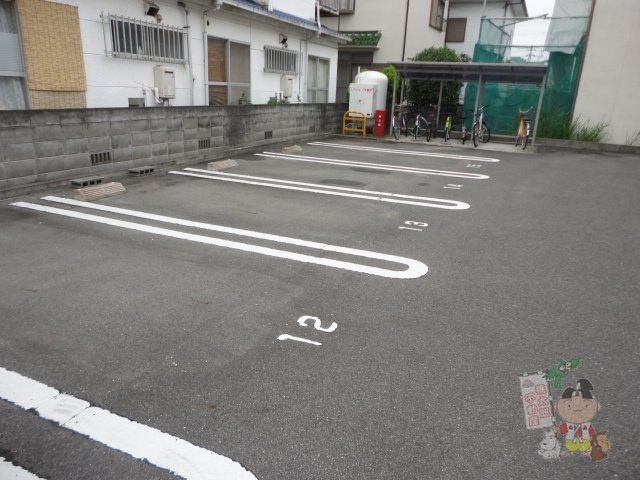 ロアシス・ド・花尻の駐車場