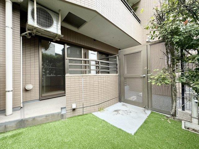 クリオ恵比寿弐番館のバルコニー