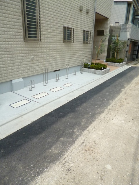 フラット 市ヶ谷仲之町のその他共用部分|駐輪場 各世帯2台まで