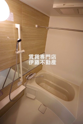 フェリス浄心の浴室|湯はり機能付給湯設備