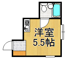 エレガンス今津駅前の間取り