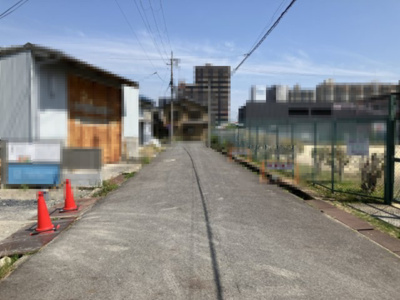 【前面道路含む現地写真】 | 大津市尾花川7-4　新築戸建