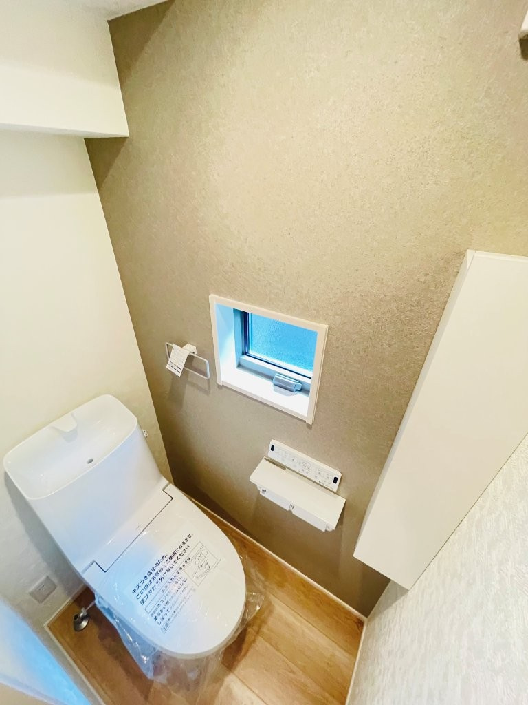 豊田市秋葉町第1　新築分譲住宅　全2棟　2号棟のトイレ|1階、2階とも温水洗浄機能付きトイレです。