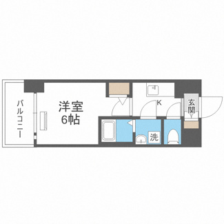 【間取り】 | エスリード弁天町クレール