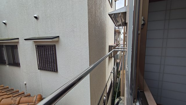 ヴィラ野田のバルコニー