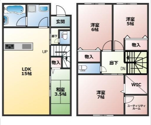 【間取り】 | 桜ヶ丘戸建て　第26-1号棟