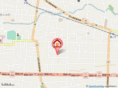 【地図】 | カーサ・フォンテーヌＣ・Ｄ・