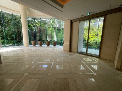 【ロビー】 | リバーガーデンタワー上町台筆ヶ﨑