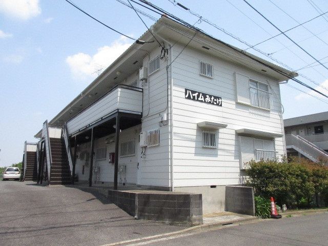 ハイムみたけのエントランス|南向き日当り良好　閑静な住環境