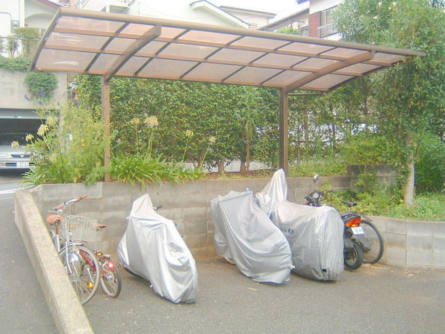 ハイムみたけのその他共用部分|敷地内駐輪場