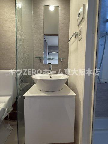 S-RESIDENCE難波Brillerの洗面所