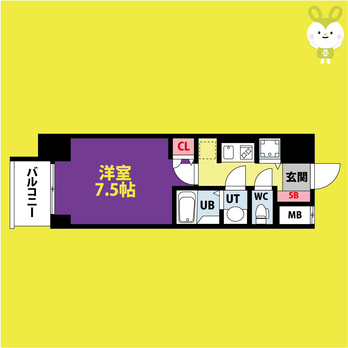S-RESIDENCE難波Briller
