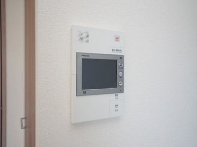 【セキュリティ】 | プレサンス四天王寺前夕陽ヶ丘　凛宮 | モニター付きインターホンです