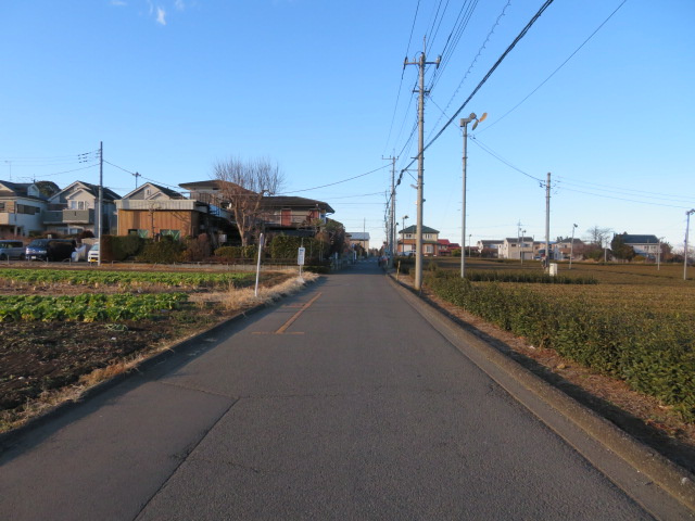 所沢市糀谷の倉庫の周辺